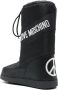 Love Moschino logo-rubberised ski boots Black - Thumbnail 3