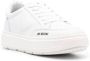 Love Moschino low-top leather sneakers White - Thumbnail 2