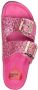 Love Moschino side-buckle glitter slides Pink - Thumbnail 4