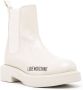 Love Moschino side logo-print detail boots White - Thumbnail 2