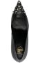 Love Moschino stud-embellished 100mm leather pumps Black - Thumbnail 4