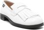 Love Moschino tassel-embellished leather loafers White - Thumbnail 2