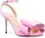 MACH & MACH 95mm bow-satin sandals Pink - Thumbnail 2