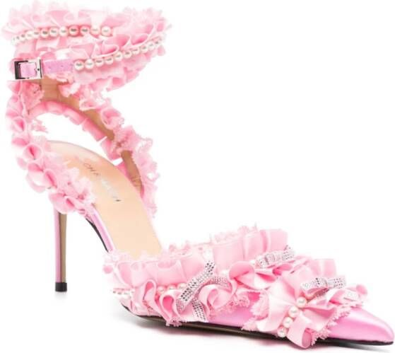MACH & MACH Beauty Of Antoinette 95mm pumps Pink