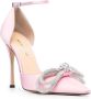 MACH & MACH bow-detail heeled satin pumps Pink - Thumbnail 2