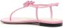 MACH & MACH bow-detail thong-strap sandals Pink - Thumbnail 3