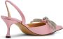 MACH & MACH crystal-embellished bow-detail pumps Pink - Thumbnail 3