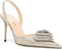 MACH & MACH crystal-embellished pointed-toe pumps Gold - Thumbnail 2