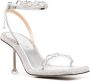 MACH & MACH crystal-embellished sandals Silver - Thumbnail 2