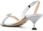 MACH & MACH Diamond Of Elizabeth 55mm metallic sandals Silver - Thumbnail 3