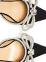 MACH & MACH Double Bow 65mm embellished mules Black - Thumbnail 5