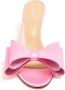MACH & MACH Double Bow 65mm mules Pink - Thumbnail 2