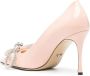 MACH & MACH Double Bow embellished pumps Pink - Thumbnail 3