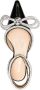 MACH & MACH Double Bow patent ballerina shoes Black - Thumbnail 4