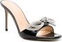 MACH & MACH Double-Bow patent-leather mules Black - Thumbnail 2