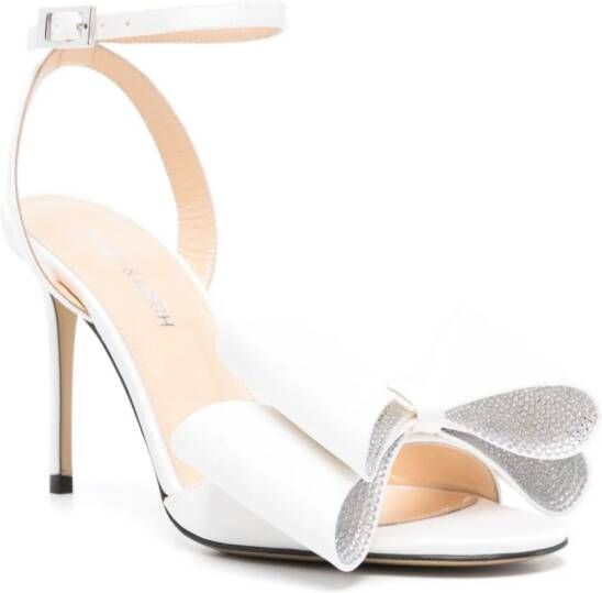 MACH & MACH Le Cadeau 95mm sandals White
