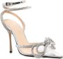 MACH & MACH crystal-embellished 120mm pumps Silver - Thumbnail 2