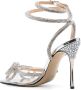 MACH & MACH crystal-embellished 120mm pumps Silver - Thumbnail 3