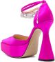 MACH & MACH pointed platform pumps Pink - Thumbnail 3