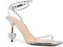 MACH & MACH stud-embellished open-toe sandals Silver - Thumbnail 2