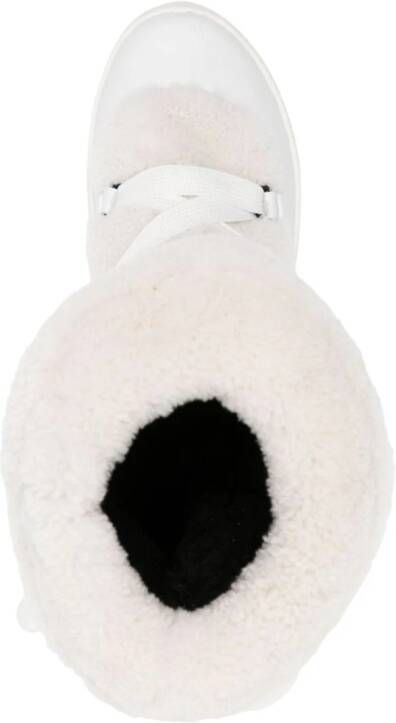 Mackage Conquer shearling-lining snow boots White