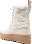 Mackage Hero shearling ankle boots White - Thumbnail 3