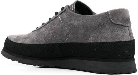 Mackintosh suede low-top sneakers Grey