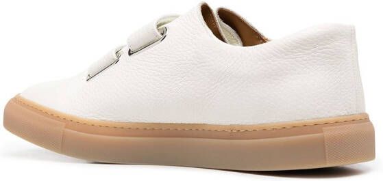 Mackintosh touch-strap low-top sneakers White