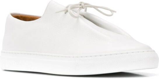 Mackintosh x Jacques Solovière Jim lace-front sneakers White