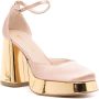 Madison.Maison 100mm platform pumps Pink - Thumbnail 2