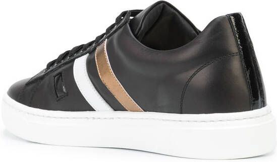 Madison.Maison 3 Stripe & Your Out leather sneakers Black