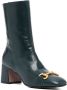 Madison.Maison 60mm Back Stripe horsebit-detail boots Blue - Thumbnail 2