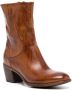 Madison.Maison ankle-length side-zip boots Brown - Thumbnail 2
