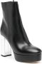Madison.Maison Astrelle 110mm leather boots Black - Thumbnail 2