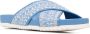 Madison.Maison crossover strap sandals Blue - Thumbnail 2