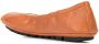 Madison.Maison elasticated ballerina shoes Orange - Thumbnail 3