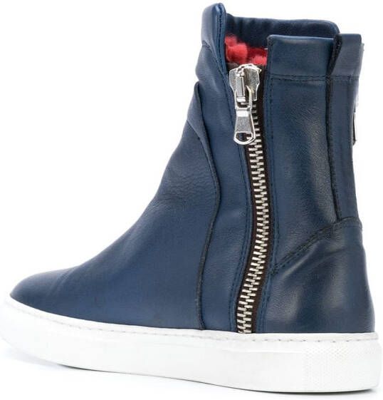 Madison.Maison high-top fur sneaker Blue