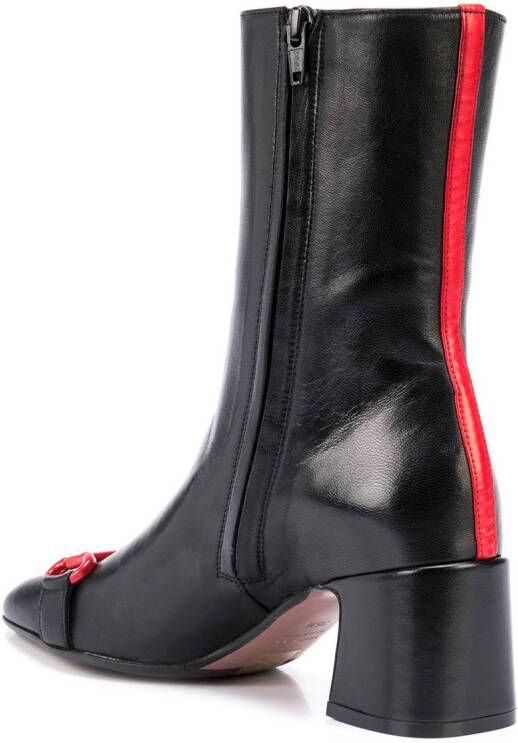 Madison.Maison horsebit leather boots Black