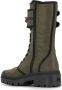 Madison.Maison lace-up mid-calf boots Green - Thumbnail 3
