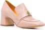 Madison.Maison Lock 70mm leather pumps Pink - Thumbnail 2