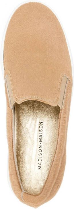 Madison.Maison round-toe slip-on sneakers Brown