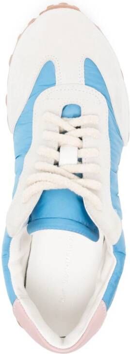 Madison.Maison Star suede-trimmed sneakers Blue