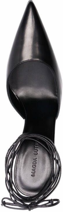 Magda Butrym wrap-around mule pumps Black