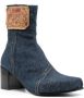Magliano 75mm denim ankle boots Blue - Thumbnail 2