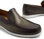 Magnanni almond-toe leather loafers Brown - Thumbnail 4