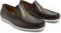 Magnanni almond-toe leather loafers Brown - Thumbnail 5