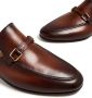 Magnanni buckle-detail leather slippers Brown - Thumbnail 2
