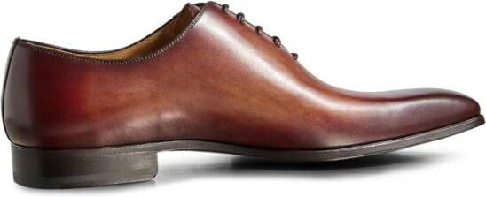 Magnanni calf-leather oxford shoes Brown