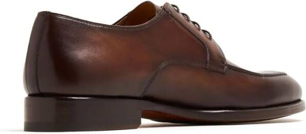 Magnanni classic derby shoes Brown