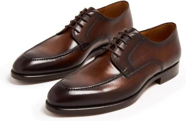Magnanni classic derby shoes Brown